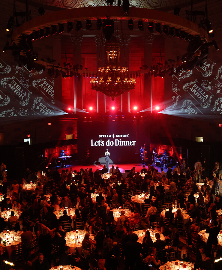 스텔라 아르투아 Let's Do Dinner 행사장 내부의 모습입니다.